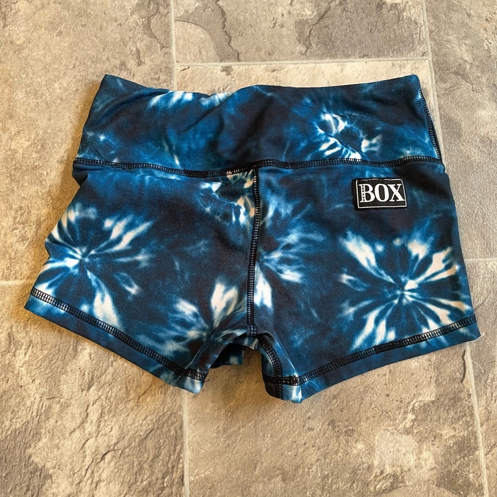 Rok the Box athletic shorts - blue tye dye - Picture 2 of 2